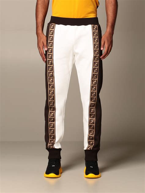 white fendi pants